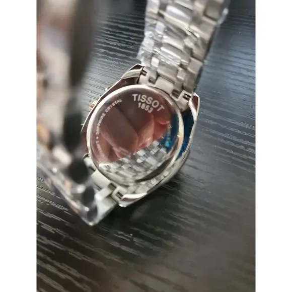 🔥NEW - Tissot Couturier Tachymeter Chronograph Quartz Rose Gold Men's Watch - Picture 4 of 6